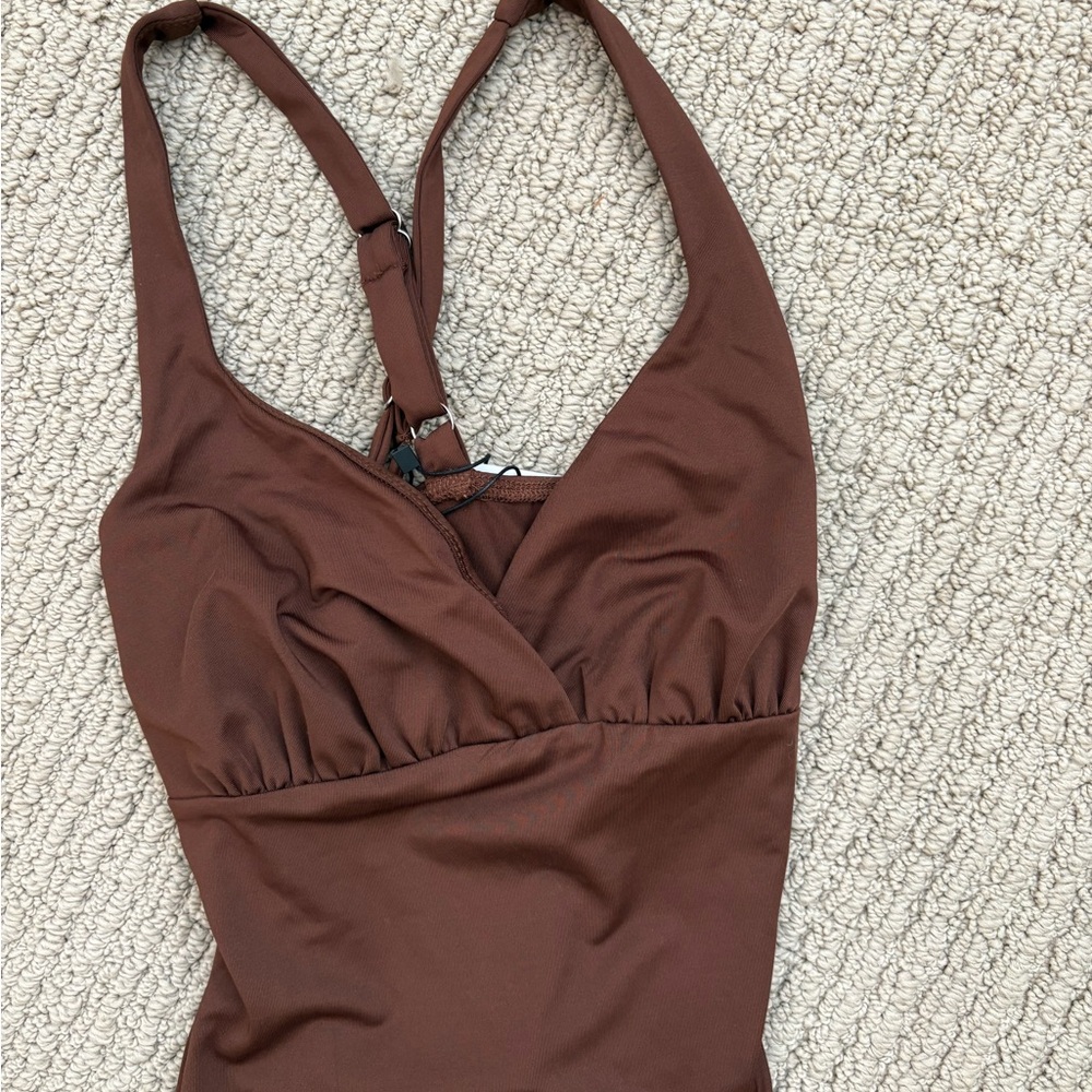 Brown Tank Top New With Tags